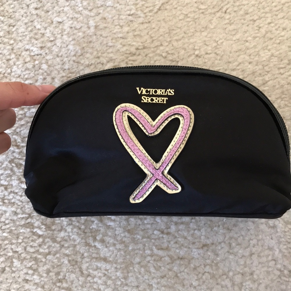 NWOT Victoria’s Secret Make-up Black Bag